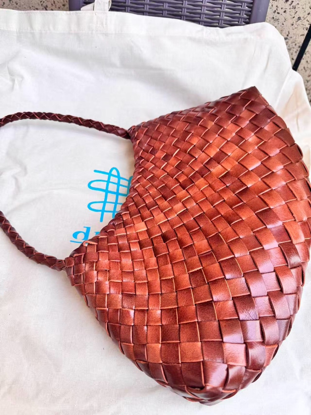 Rosanna Shoulder Bag in brown Dragon Diffusion - Picture 9 of 11